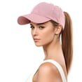 thumbnail image 3 of GENZCHAO Women's High Ponytail Baseball Cap Summer, Mesh Breathable Baseball Hat, Lightweight Water-Resistant Quick-Dry Summer Cap, 3 of 16