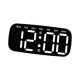 thumbnail image 1 of Reloj despertador digital de sobremesa con dos configuraciones de alarma, visualización de fecha y día de la semana, reloj de mesa LED. Negro, 1 of 9