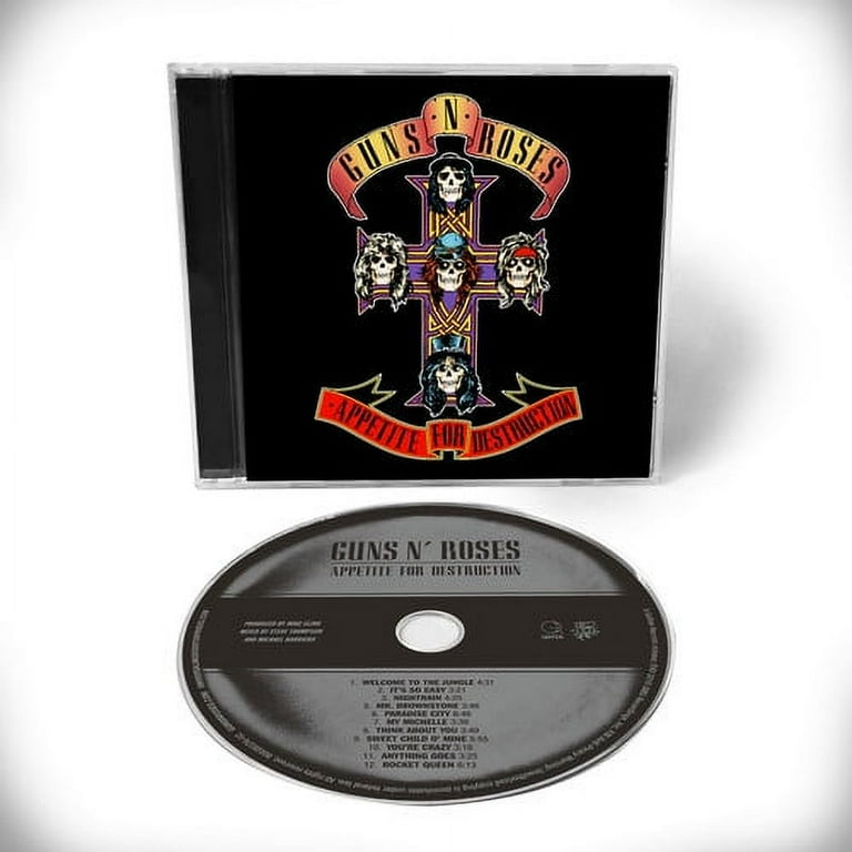 国内盤 GUNS N’ ROSES - APPTITE FOR DESTRUCT Guns N Roses - Appetite For Destruction - Remaster - Music