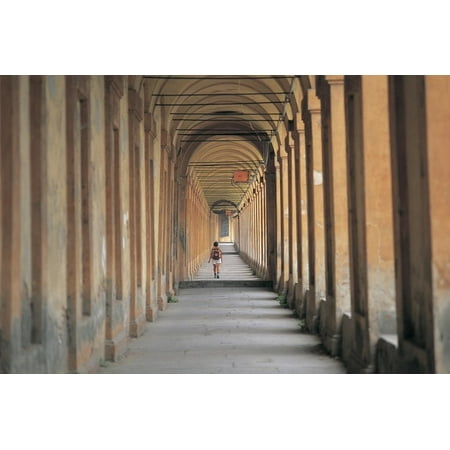 - Arcade of a Building, Portico San Luca, Bologna, Emilia-Romagna, Italy Print Wall Art