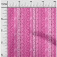 thumbnail image 2 of oneOone Cotton Poplin Fuschia Pink Fabric Asian Dabu Print Sewing Craft Projects Fabric Prints By Yard 42 Inch Wide, 2 of 4