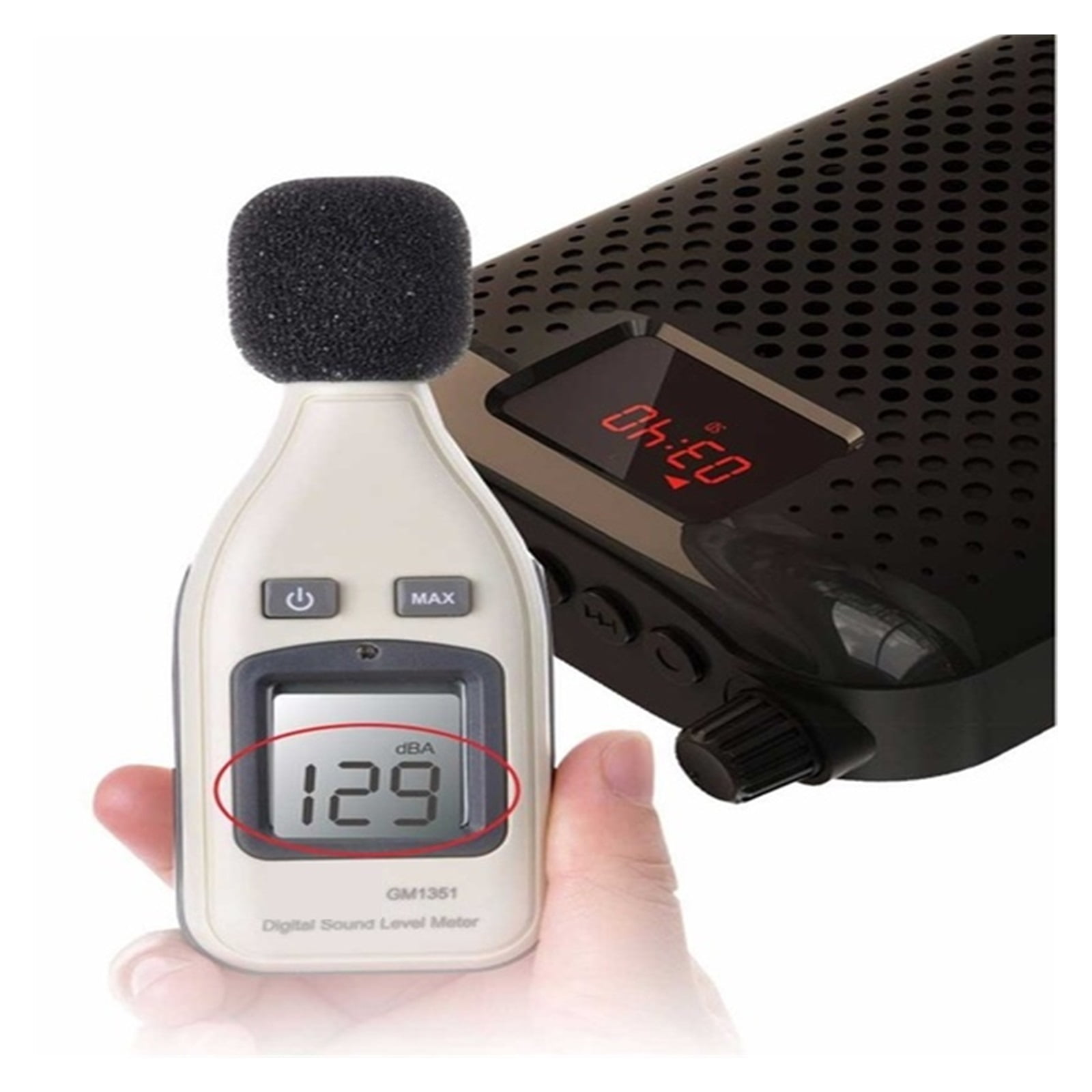 Microphone Loudspeaker Portable Auto Pairing Voice Amplifier Megaphone Speaker USB Charging Column ,Powerful&Original Sound