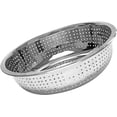 thumbnail image 2 of Truecraftware - 13- inch Stainless Steel Chinese Colander with 2.0 mm Holes, Round, 2 of 5