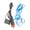 Ice Blue, variant on Suodoka Car Decorative Light Strip Interior Lighting Auto LED EL Cold Lamp Modification Parts 4 Meters / 13.1 ft Blue