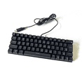 thumbnail image 4 of Teclado mecánico T61 mini, portátil, luminoso, con cable USB, para juegos de oficina, 4 of 5