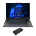 thumbnail image 1 of Lenovo ThinkPad E16 Gen 1 Home/Business Laptop (AMD Ryzen 5 7530U 6-Core, 16.0in 60 Hz Wide UXGA (1920x1200), AMD Radeon, 16GB RAM, 1TB PCIe SSD, Backlit KB, Wifi, Win 10 Pro) with DV4K Dock, 1 of 7