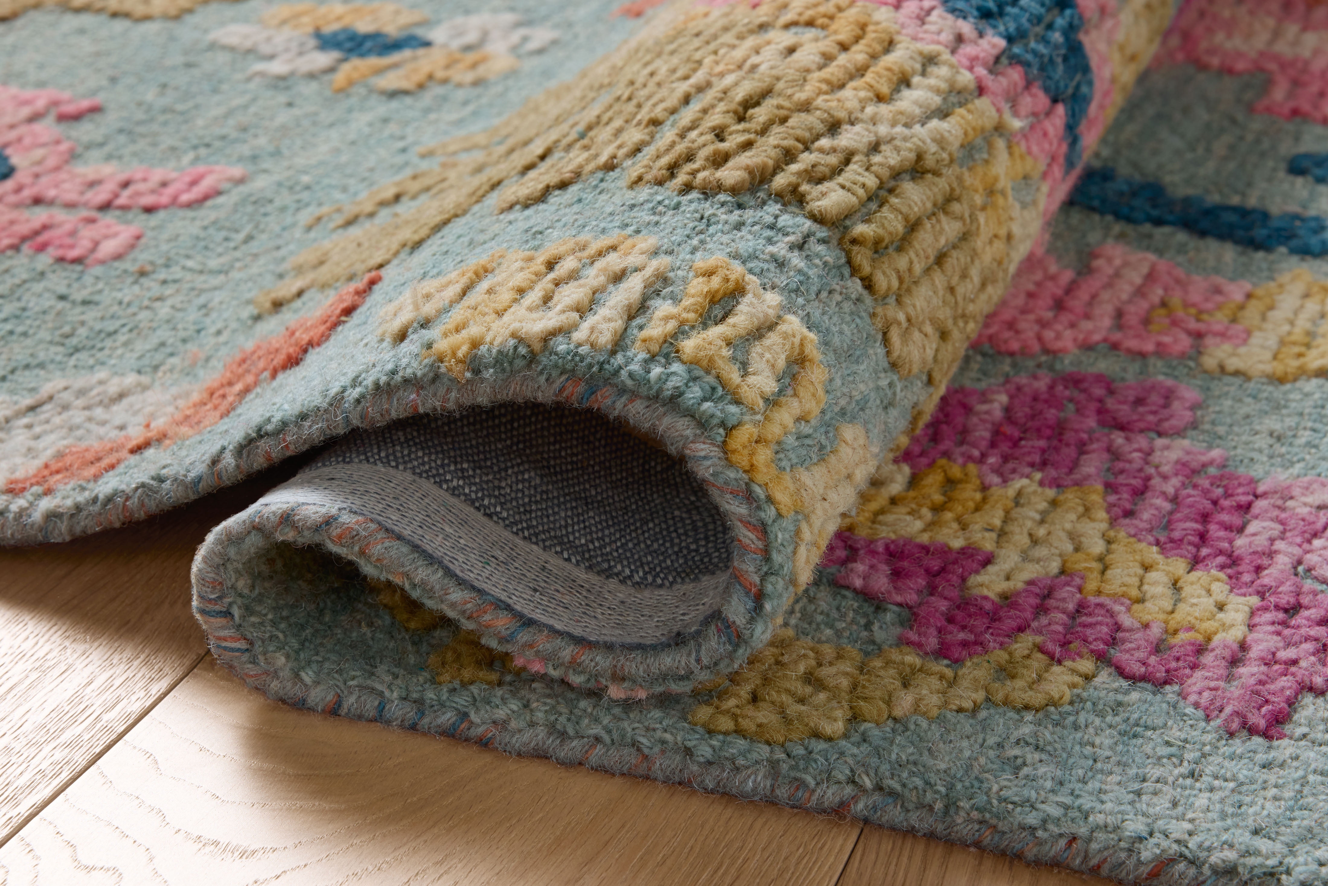 Loloi Tilly Spa / Multi 7'-9" x 9'-9" Area Rug