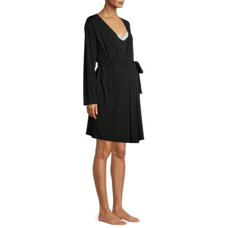 Maternity Nurture by Lamaze 2-Piece Nursing Gown and Robe Set- Available in Plus Sizes