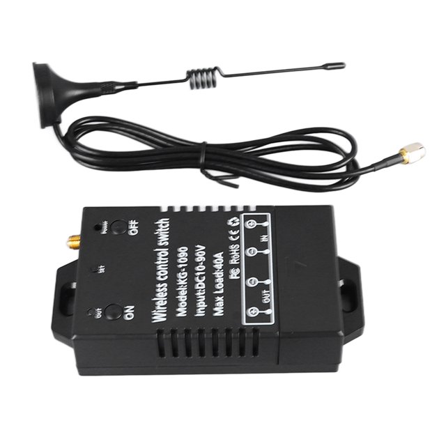 Kit de Interruptor de Control Remoto Inalámbrico para Motores de Bomba DC12V a 90V relé de Alta Eficiencia Bomba de Agua Motor Equipo Eléctrico