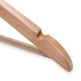 thumbnail image 3 of Casafield 20 Red Cedar Wooden Suit Hangers with Non-Slip Pant Bar and Swivel Hook, 3 of 7
