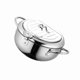thumbnail image 2 of Deep Fryer Pot Japanese Tempura Deep Fryer Stainless Steel Small Frying Pot with Thermometer & Oil Filtration, 2 of 5