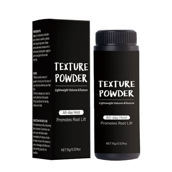 Productos para el cuidado del cabello POLVO TEXTURIZANTE PARA EL CABELLO 15 g Agrega volumen y textura Proporciona un aspecto mate Aumenta el volumen Refresca convenientemente en cualquier momento Pol