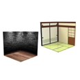 thumbnail image 1 of 2pcs 1/12 Backdrop Scene Collection Case Diorama for Figures, Soldier Scene, Zulema none, 1 of 8