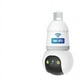 thumbnail image 1 of Cámaras de seguridad inteligentes para exteriores con WiFi, vista 360° para el hogar, visión nocturna 1080P, intercomunicador bidireccional con detección de movimiento, auriculares Bluetooth IP66., 1 of 9