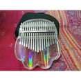 thumbnail image 1 of Kalimba Acrylic 17 Key Transparent Thumb Piano with Tuner Hammer Gig Kalimba, 1 of 8
