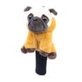 thumbnail image 2 of Lipstore Housse de Tête de Golf Protection Club de Golf Animal Portable Accessoires Mignons Jaune, 2 of 7