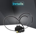 thumbnail image 4 of Actuador de cerradura de puerta eléctrica del lado derecho delantero con cable para Nissan Titan 2005-2009 Reemplazo Negro, 4 of 7
