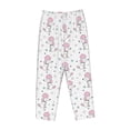 thumbnail image 4 of Qekee Cute Poodle Dog print Women Pajama Pants, 4 of 9