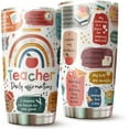 thumbnail image 1 of Teacher gifts for women-Gifts for teachers - teacher appreciation gifts-teacher gift -Teacher Daily Affirmations Tumbler 2Oz, 1 of 6