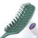 thumbnail image 4 of Cepillo de pelo curvo profesional que no tira del pelo, flexible para peinar, grande Verde oscuro, 4 of 7