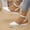 White, variant on Women's Patent Buckle Wedge Sandals Espadrille Platform Closed-Toe Summer Footwear Black 41