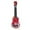 Red, variant on Pretend Play Toys for Toddlers,Educational Toys,Yukriri Toy for Children,Beginner Simulation Instrument,Enlightenment Music Toy,Beginner's Guitar Musical Instrument,Portable Yukriri Instrument