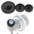 thumbnail image 3 of 3 Unidades / Set Lente Estándar 38T 43T 65.8mm Adaptador para DP3000 II-S 2S Seguir Enfoque (Negro) jinwen Seguir Focus Pitch Gear, 3 of 8