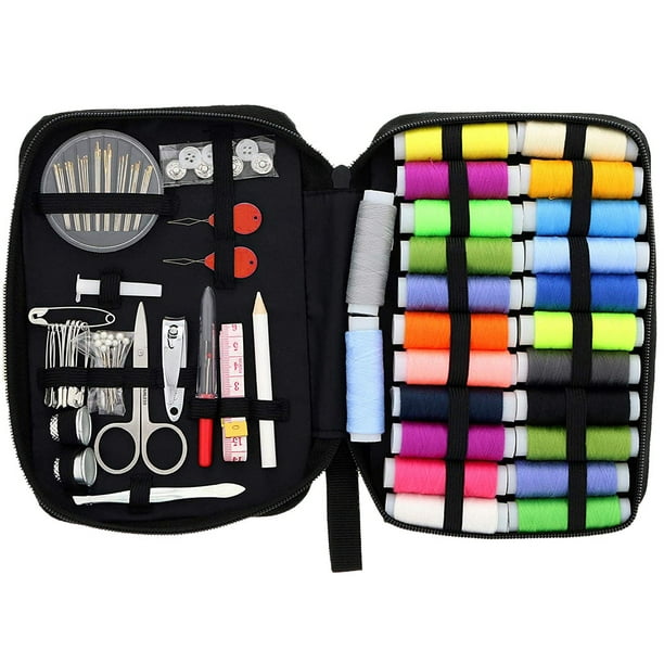 Kit de couture kit de réparation aiguilles portable mini-bouton de  réparation kits de couture de voyage