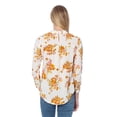 thumbnail image 4 of Blusa Mujer Casual Manga Corta Floreada Blanca Palassi 3917, 4 of 7