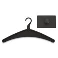 thumbnail image 2 of Magnetic Coat Hook With Heavy-Duty Hanger, Metal Hook, Black | Bundle of 2 Each, 2 of 2