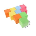 thumbnail image 2 of LEEYNEER 10pcs Colorful Foam Cube Building Blocks 3d Foam Geometric Cubes For Kids Sponge Cube Geometry Tools For Learning And, 2 of 8