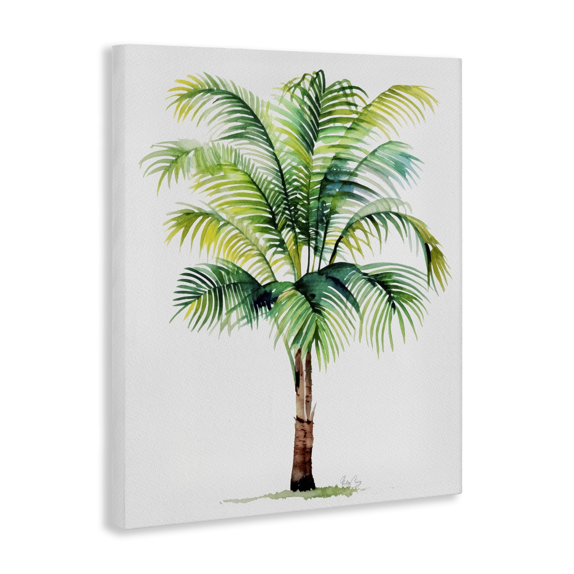 Stupell Industries Breezy Fronds Palm Canvas Wall Art, design by Shelly Craig