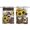 Yellow Beige Ivory, variant on Curtains 84 Inches Long 2 Panels, Farmhouse Sunflowers Grommets Window Treatment Curtain, Western Star Country Bird Pine Cone Thermal Curtains Drapes for Living Room/Bathroom
