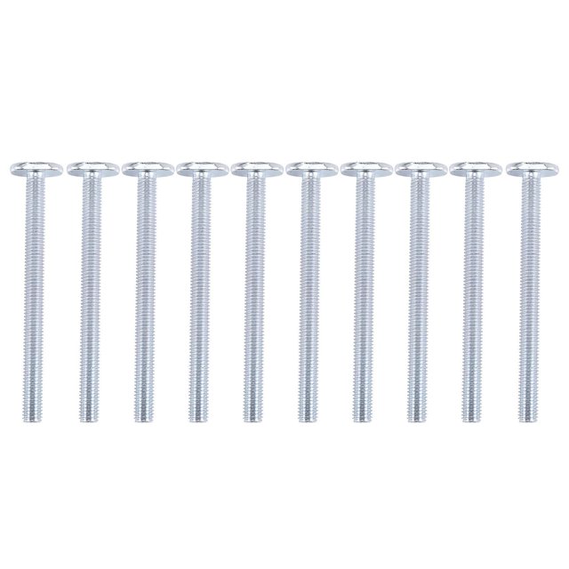 10 Uds. Tornillos deslizantes de tuerca en T M8x100mm para herramienta de carpintería con ranura en T de guía de inglete serie 30