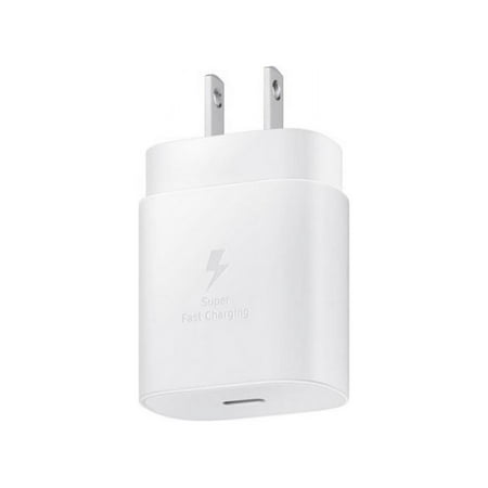 Samsung 25W Super Fast USB-C Wall Charger - White