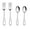 2PCS Spoons+2PCS Forks, variant on Dtwnek 4Pcs Fork and Spoon Silverware Set Stainless Steel Heavy Duty Flatware Cutlery Set for Home,Kitchen and Restaurant