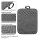 thumbnail image 4 of Guantes de horno Guantes de algodón resistentes al calor Alfombrillas de cocina anti-escaldado, Gris 5pcs Scienceny HA004939-02, 4 of 7