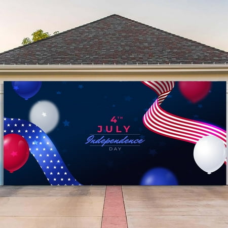 

Celebrate Independence Day In Style With Our Oversized 7 X 16 Feet Garage Door Decoration Hot Sale