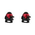 thumbnail image 3 of Greeniant Timbres para bicicletas Accesorios para bicicletas Reemplace el componente Accesorio para ciclismo Anillos de goma Sonido fuerte Timbre para Rojo 2piezas Greeniant CBP374792, 3 of 6