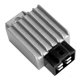 thumbnail image 1 of 1pc 12v 4pin Motorcycle Voltage Regulator Rectifier Fits For Gy6 50cc 125cc 150cc Scooter, 1 of 1