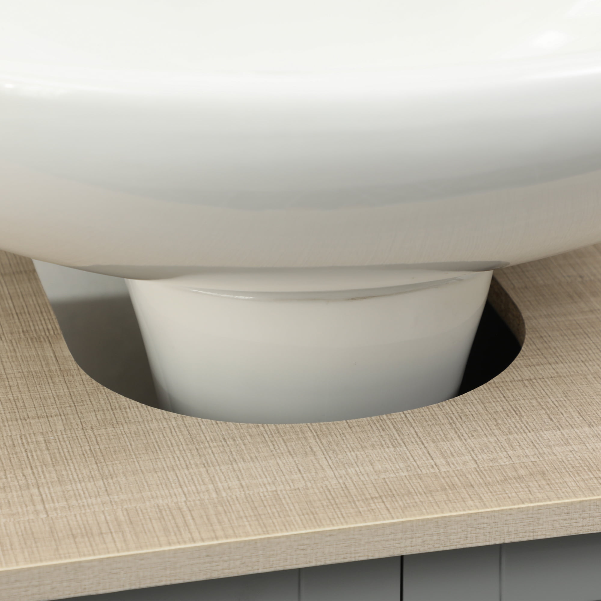 Rebrilliant Hodgkinson Bathroom Shelf for Pedestal Sinks Review