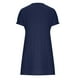 thumbnail image 4 of Puntoco Vestido De Manga Corta Con Cuello En V, Vestido Casual De Manga Corta De Color Sólido Con Cuello En V De Primavera Y Verano Para Mujer Azul Marino L, 4 of 6
