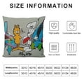 thumbnail image 2 of GarField Throw Pillow Covers Square Decorative Pillowcase Cushion Case for Bedroom Living Room Couch Sofa Bed 20 "×20 ", 2 of 8