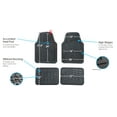 thumbnail image 7 of FH Group Premium Floor Mats Tall Channel Trimmable Rubber Mats - Full Set, 7 of 7
