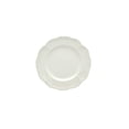 thumbnail image 4 of White Four Piece Round Scallop Stoneware Service For Four Salad Plate Set, 4 of 11