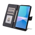 thumbnail image 3 of Leather Wallet With Card Holder Zipper Phone Case For Xiaomi 12S PU Leather Magnetic Handbag Zipper Pocket Card Slots, 3 of 11