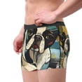 thumbnail image 2 of Kdxio Men's Boxer Briefs with Colorful Bulldog Duo Print - Comfortable and Breathable Underwear for Everyday Wear, 2 of 5
