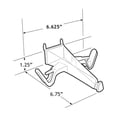 thumbnail image 3 of Azar Displays 800035 Open Eyeglass Sunglass Holder for Pegboard/Slatwall, 25-Pack, 3 of 5