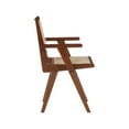 thumbnail image 6 of Meridian Furniture Preston Walnut Dining Arm Chair (Set of 2), 6 of 8