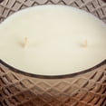 thumbnail image 2 of Evergreen Large Diamond Cut Glass Candle Smokey Quartz, 2 of 2